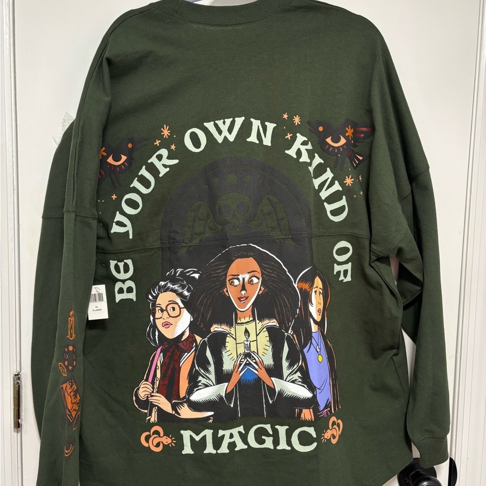 Disney Green Hocus Pocus Sweatshirt - Picture 3 of 11
